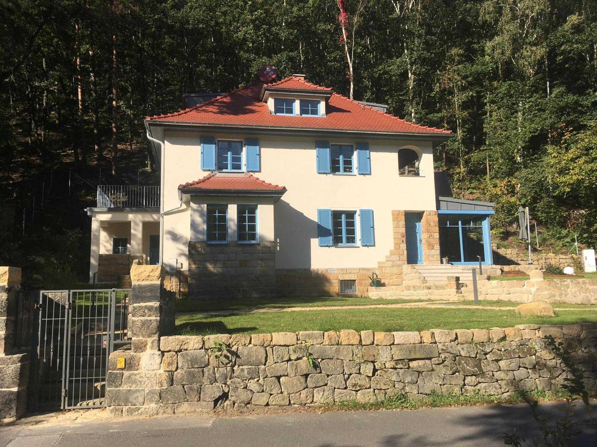 Prima Klima Villa - Ferienwohnung Steinbrecher Stadt Wehlen Exterior photo